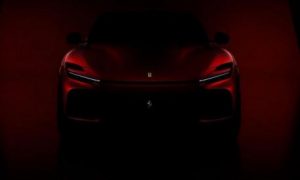 Ferrari purosangue teaser