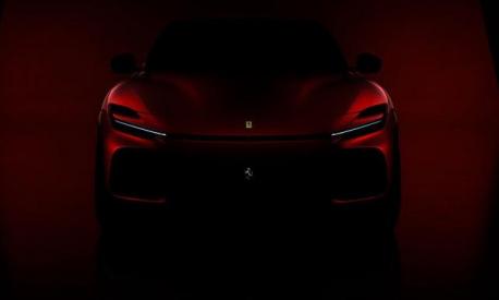 Ferrari purosangue teaser