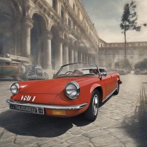 La rivoluzione della NSU Spider: la prima vettura con motore Wankel